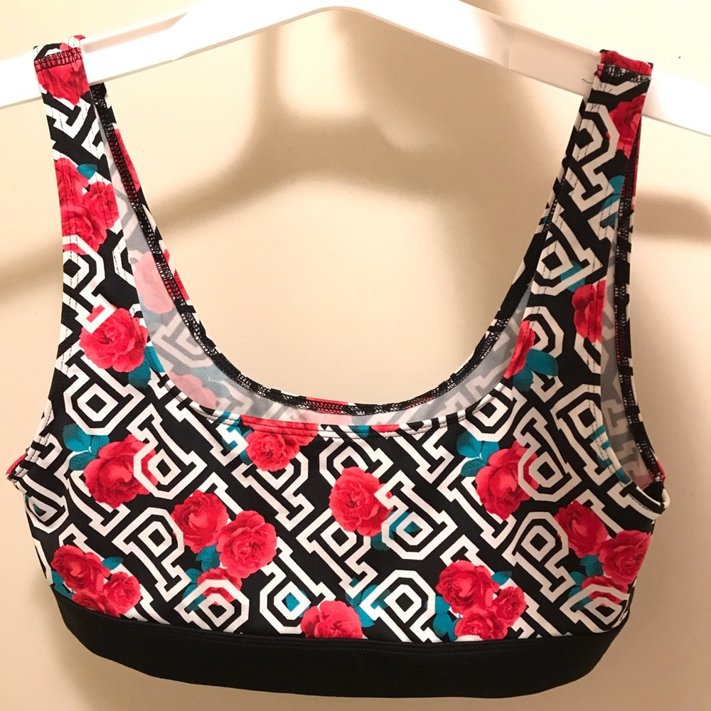 Pink Sports Bra